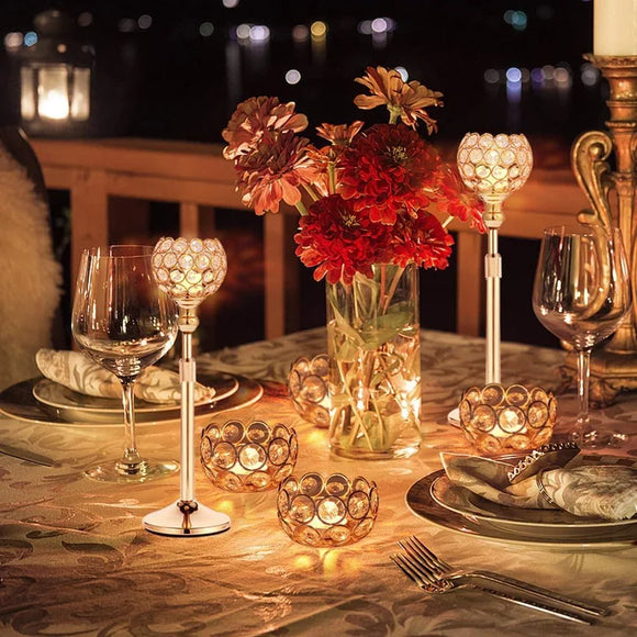 Candle online table decorations