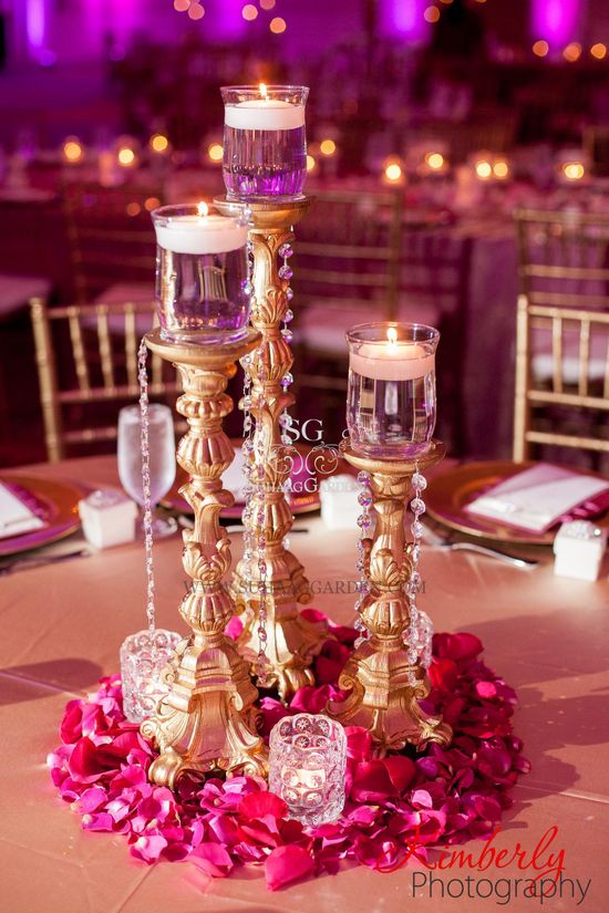 Wedding -Bridal Table Centerpiece Display