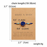 Make A Wish Natural Stone Center Bracelet